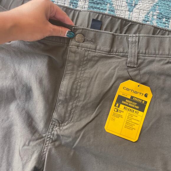 Carhartt Rugged Flex Canvas Jogger Pants Men's Regular Relaxed Fit NWT - Size 38 - Picture 4 of 11